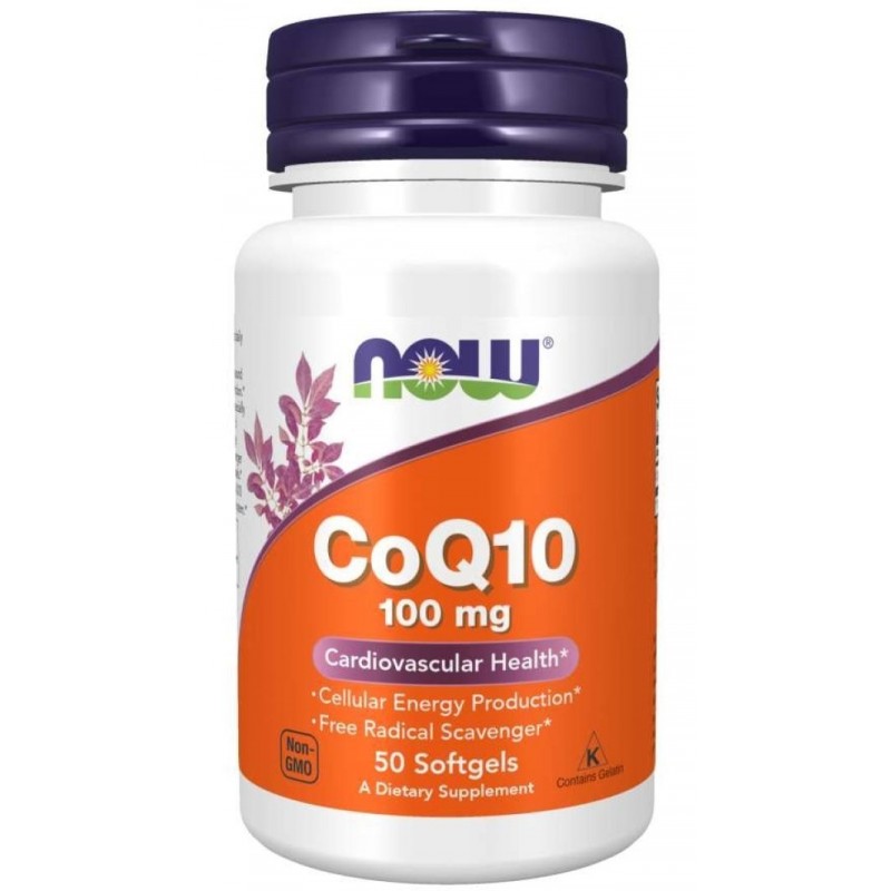 NOW FOODS COQ10 100МГ ДРАЖЕТА X50 NOW FOODS COQ10 100МГ ДРАЖЕТА X50