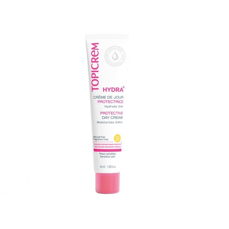 TOPICREM HYDRA + PROTECTIVE DAY CREAM SPF 50 / ФОТОЗАЩИТЕН КРЕМ ЗА ЛИЦЕ (ЗА ЧУВСТВИТЕЛНА КОЖА) 40МЛ TOPICREM HYDRA + PROTECTIVE DAY CREAM SPF 50 / ФОТОЗАЩИТЕН КРЕМ ЗА ЛИЦЕ (ЗА ЧУВСТВИТЕЛНА КОЖА) 40МЛ