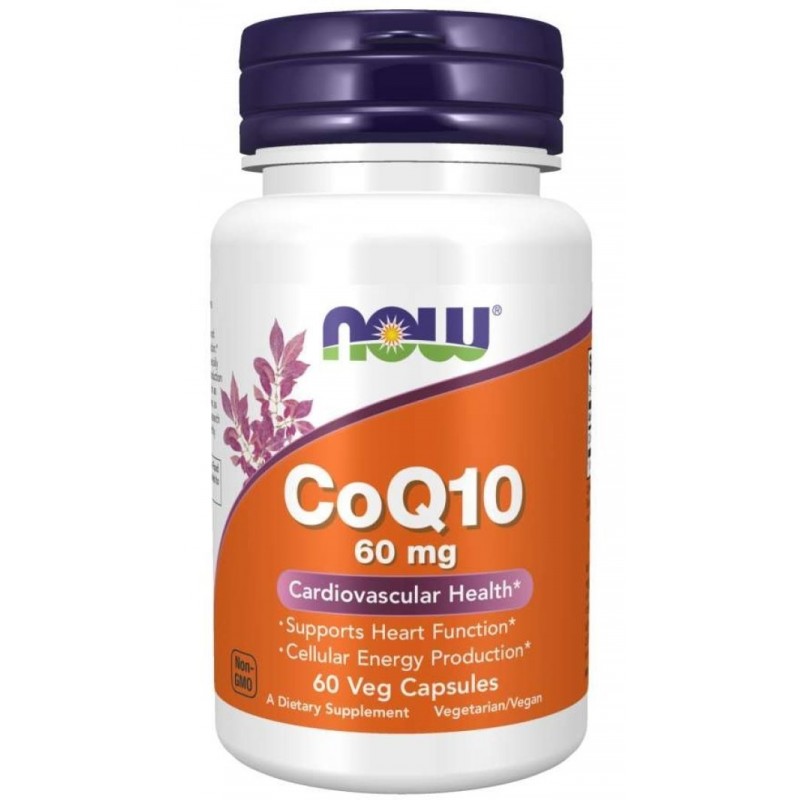 NOW FOODS COQ10 60МГ КАПС. X60