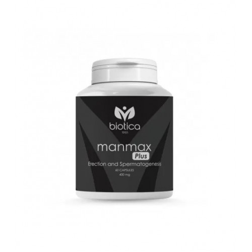 BIOTICA MANMAX PLUS / МЕНМАКС ПЛЮС ЗА МЪЖКАТА ПОЛОВА СИСТЕМА КАПС. X 60 BIOTICA MANMAX PLUS / МЕНМАКС ПЛЮС ЗА МЪЖКАТА ПОЛОВА СИСТЕМА КАПС. X 60