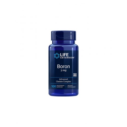 LIFE EXTENSION / BORON / БОР 3МГ КАПС. X100 LIFE EXTENSION / BORON / БОР 3МГ КАПС. X100