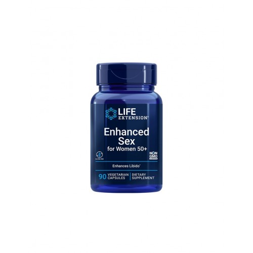 LIFE EXTENSION / ENHANCED SEX FOR WOMEN 50+ / ЖЕНСКО ЛИБИДО 50+ КАПС. X90 LIFE EXTENSION / ENHANCED SEX FOR WOMEN 50+ / ЖЕНСКО ЛИБИДО 50+ КАПС. X90