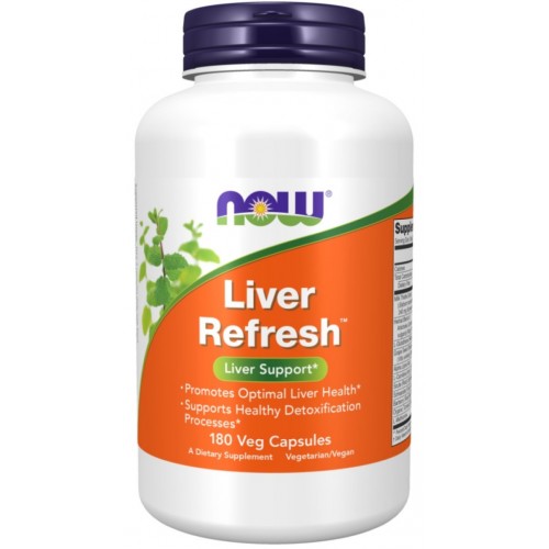 NOW FOODS LIVER REFRESH DETOXIFIER & REGENERATOR ВЕГАН КАПС. X180
