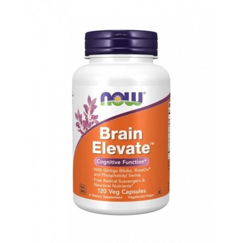 NOW FOODS BRAIN ELEVATE КАПС. X120 NOW FOODS BRAIN ELEVATE КАПС. X120