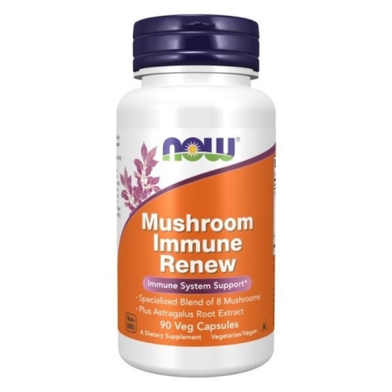 NOW FOODS MUSHROOM IMMUNE RENEW КАПС. X90 NOW FOODS MUSHROOM IMMUNE RENEW КАПС. X90