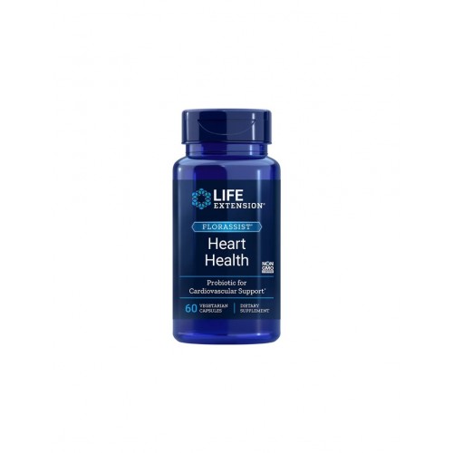 LIFE EXTENSION / FLORASSIST® HEART HEALTH PROBIOTIC / ПРОБИОТИК В ПОДКРЕПА НА СЪРЦЕТО КАПС. X60