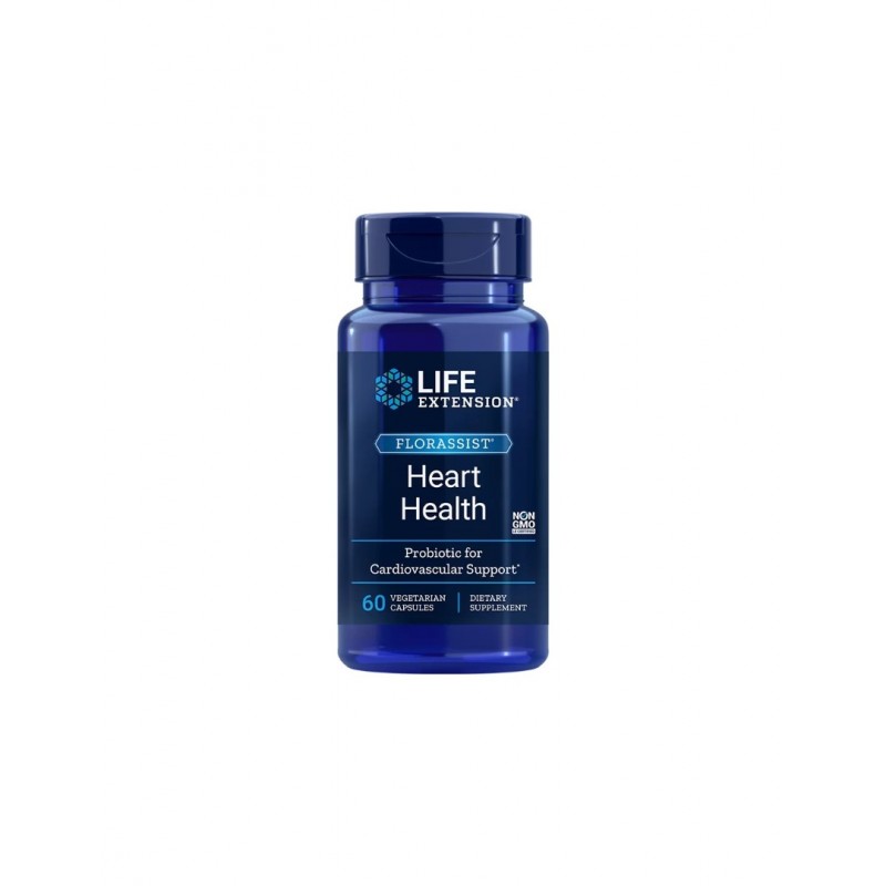 LIFE EXTENSION / FLORASSIST® HEART HEALTH PROBIOTIC / ПРОБИОТИК В ПОДКРЕПА НА СЪРЦЕТО КАПС. X60