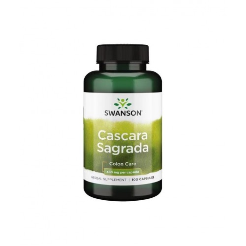 SWANSON CASCARA SAGRADA / СУОНСЪН КАСКАРА САГРАДА КАПС. Х 100