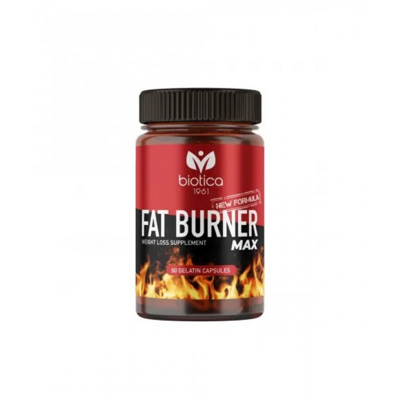 BIOTICA FAT BURNER MAX / ФЕТ БЪРБЪР МАКС ЗА ЖЕНИ И МЪЖЕ КАПС. X 60 BIOTICA FAT BURNER MAX / ФЕТ БЪРБЪР МАКС ЗА ЖЕНИ И МЪЖЕ КАПС. X 60