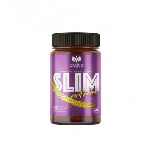 BIOTICA SLIM EXTREME / СЛИМ ЕКСТРИЙМ ПОНИЖАВА ТЕГЛОТО И ПОТИСКА АПЕТИТА КАПС. X 60 BIOTICA SLIM EXTREME / СЛИМ ЕКСТРИЙМ ПОНИЖАВА ТЕГЛОТО И ПОТИСКА АПЕТИТА КАПС. X 60