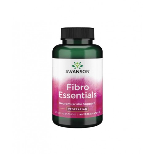 SWANSON FIBRO ESSENTIALS / СУОНСЪН ФИБРО ЕСЕНШЪЛС 718 МГ КАПС. Х 90