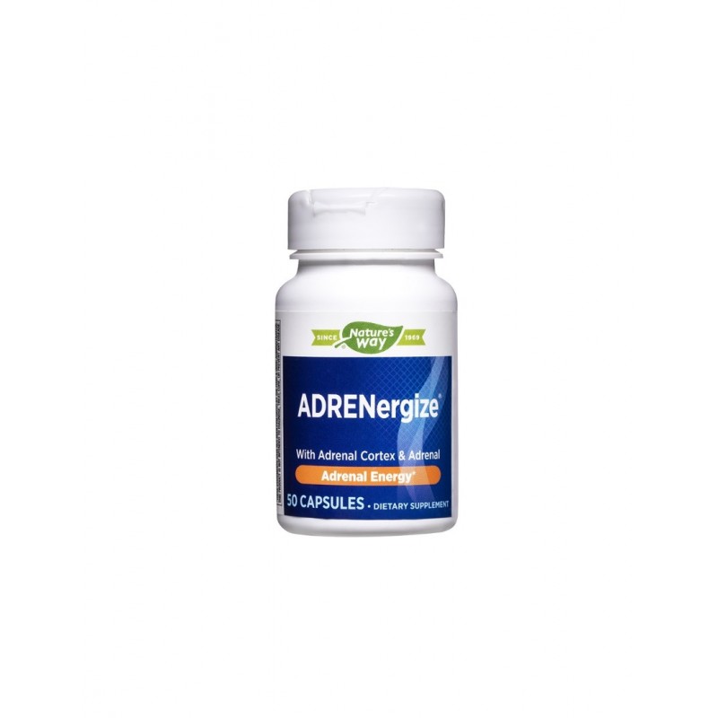 NATURE'S WAY ADRENERGIZE / ФОРМУЛА В ПОДКРЕПА НА НАДБЪБРЕЧНИТЕ ЖЛЕЗИ КАПС. Х50