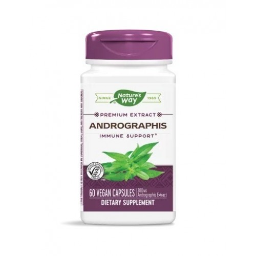 NATURE'S WAY PREMIUM EXTRACT ANDROGRAPHIS / АНДРОГРАФИС 400МГ КАПС. Х60