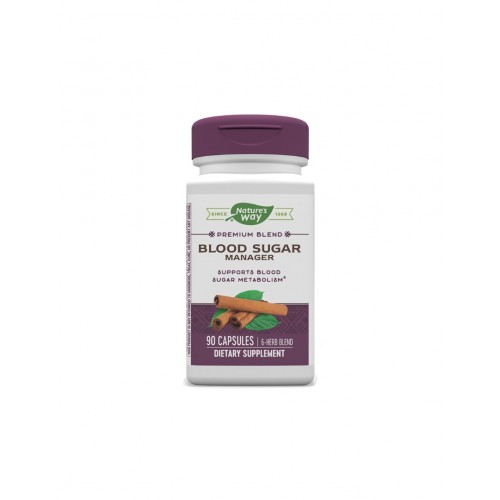 NATURE'S WAY PREMIUM BLEND BLOOD SUGAR / КОНТРОЛ НА КРЪВНАТА ЗАХАР, АПЕТИТА И ТЕГЛОТО КАПС. Х90 NATURE'S WAY PREMIUM BLEND BLOOD SUGAR / КОНТРОЛ НА КРЪВНАТА ЗАХАР, АПЕТИТА И ТЕГЛОТО КАПС. Х90