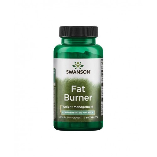 SWANSON FAT BURNER / СУОНСЪН ДОБАВКА ЗА ИЗГАРЯНЕ НА МАЗНИНИ ТАБЛ. Х 60