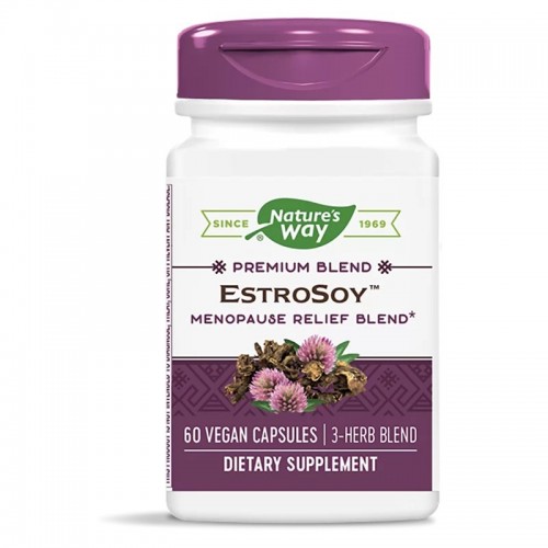 NATURE'S WAY PREMIUM BLEND ESTROSOY / ЕСТРОСОЙ - СОЕВИ ИЗОФЛАВОНИ И БИЛКОВИ ЕКСТРАКТИ КАПС. Х60 NATURE'S WAY PREMIUM BLEND ESTROSOY / ЕСТРОСОЙ - СОЕВИ ИЗОФЛАВОНИ И БИЛКОВИ ЕКСТРАКТИ КАПС. Х60