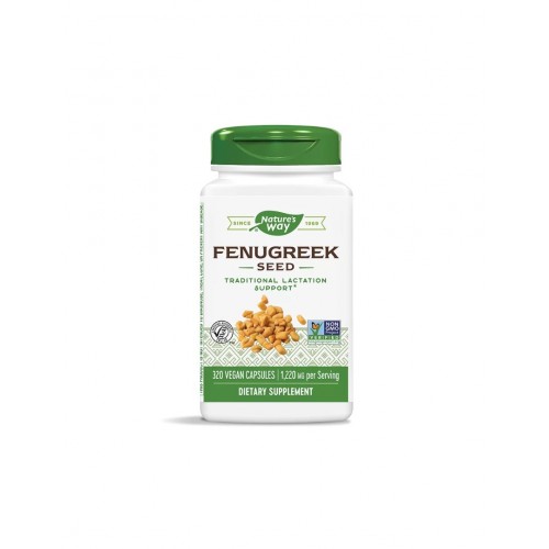NATURE'S WAY FENUGREEK SEED / СМИНДУХ (СЕМЕНА) 610МГ КАПС. Х320 NATURE'S WAY FENUGREEK SEED / СМИНДУХ (СЕМЕНА) 610МГ КАПС. Х320