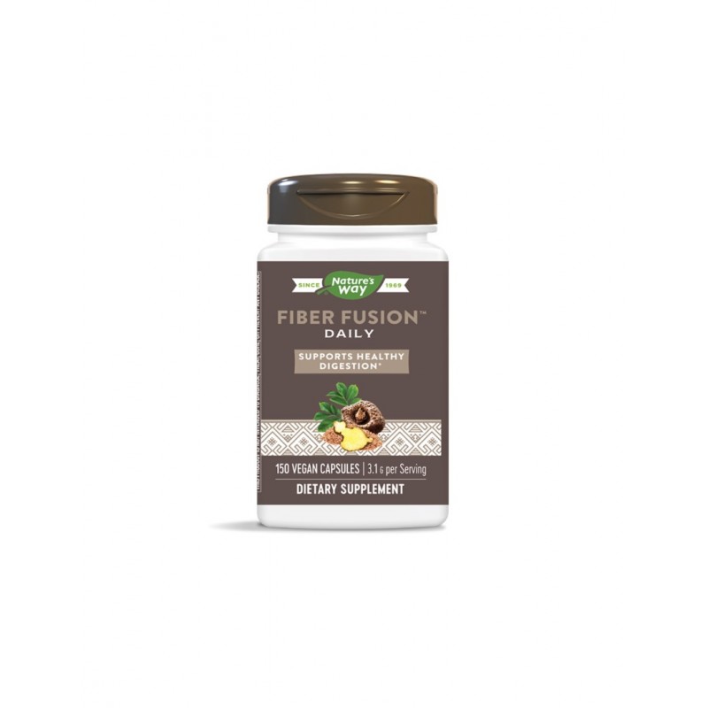 NATURE'S WAY FIBER FUSION DAILY / ДИЕТИЧНИ ФИБРИ - ДЕТОКСИКАЦИЯ И ОТСЛАБВАНЕ КАПС. Х150