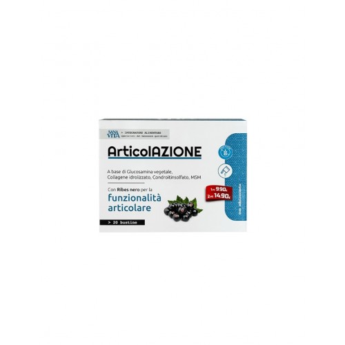 PALADIN PHARMA SANAVITA ARTICOLAZIONE / ФОРМУЛА ЗА СТАВИ (С КОЛАГЕН, ГЛЮКОЗАМИН, МСМ) САШЕТА Х20