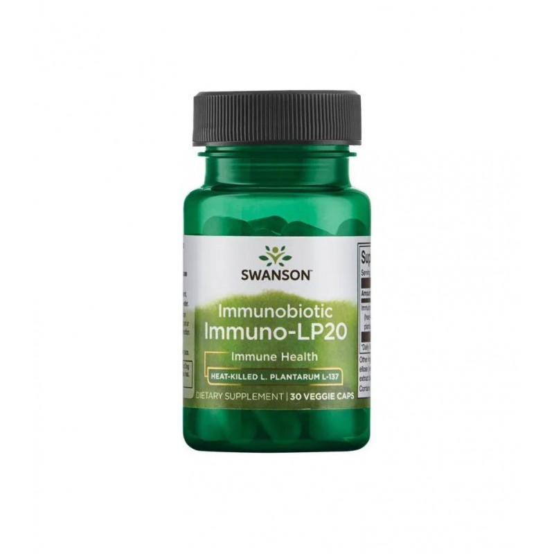 SWANSON IMMUNOBIOTIC IMMUN0-LP20 / СУОНСЪН ИМУНОБИОТИК ИМУНО ЛП20 50 МГ КАПС. Х 30 SWANSON IMMUNOBIOTIC IMMUN0-LP20 / СУОНСЪН ИМУНОБИОТИК ИМУНО ЛП20 50 МГ КАПС. Х 30