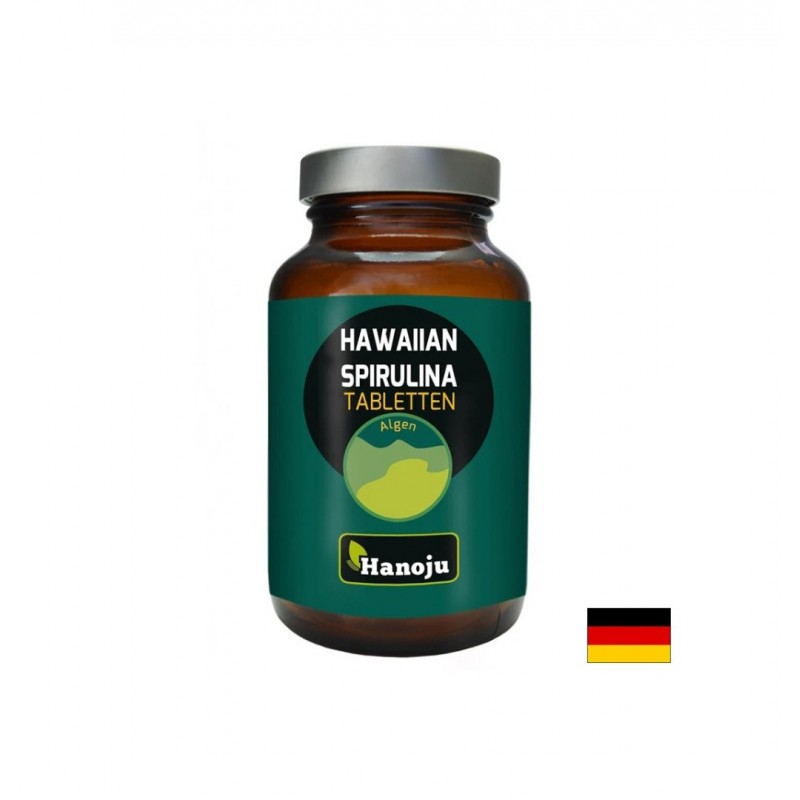 HANOJU HAWAIIAN SPIRULINA / ХАВАЙСКА СПИРУЛИНА ИМУННА ПОДКРЕПА, ЕНЕРГИЯ И ДЕТОКС 495 МГ ТАБЛ. Х 250
