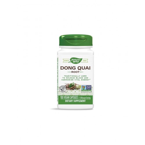 NATURE'S WAY DONG QUAI ROOT / КИТАЙСКА АНГЕЛИКА (КОРЕН) 565МГ КАПС. Х100 NATURE'S WAY DONG QUAI ROOT / КИТАЙСКА АНГЕЛИКА (КОРЕН) 565МГ КАПС. Х100