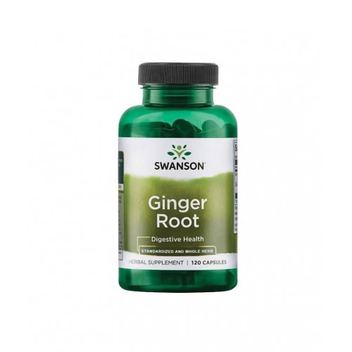 SWANSON GINGER ROOT STANDARDIZED / СУОНСЪН КОРЕН ОТ ДЖИНДЖИФИЛ СТАНДАРТИЗИРАН 250 МГ КАПС. Х 120 SWANSON GINGER ROOT STANDARDIZED / СУОНСЪН КОРЕН ОТ ДЖИНДЖИФИЛ СТАНДАРТИЗИРАН 250 МГ КАПС. Х 120