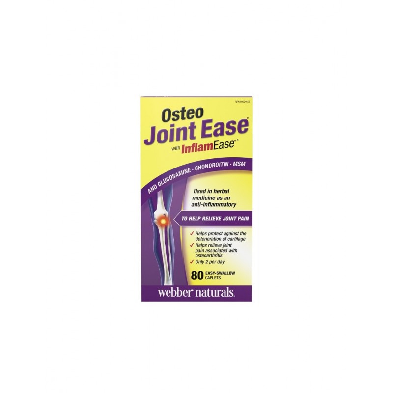 WEBBER NATURALS OSTEO JOINT EASE / КОСТИ И СТАВИ КАПЛ. Х 80