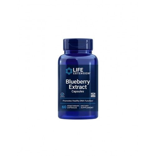 LIFE EXTENSION / BLUEBERRY EXTRACT / СИНЯ БОРОВИНКА (ДИВОРАСТЯЩА) 500МГ КАПС. X60 LIFE EXTENSION / BLUEBERRY EXTRACT / СИНЯ БОРОВИНКА (ДИВОРАСТЯЩА) 500МГ КАПС. X60