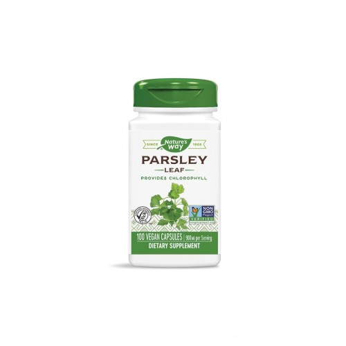NATURE'S WAY PARSLEY LEAF / МАГДАНОЗ (ЛИСТ) 450МГ КАПС. Х100 NATURE'S WAY PARSLEY LEAF / МАГДАНОЗ (ЛИСТ) 450МГ КАПС. Х100