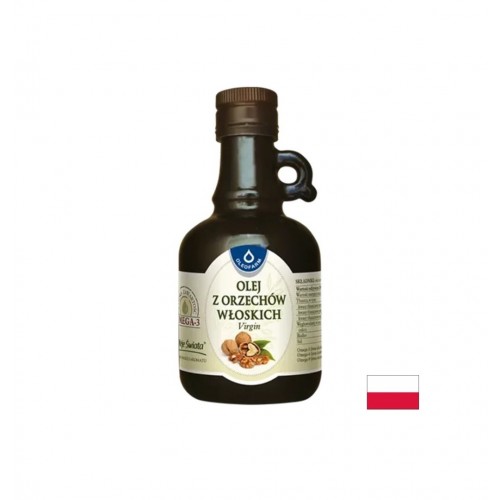 OLEOFARM OLEJ Z ORZECHOW WLOSKICH VIRGIN / МАСЛО ОТ ОРЕХОВИ ЯДКИ СЪРЦЕ И МОЗЪК 250 МЛ