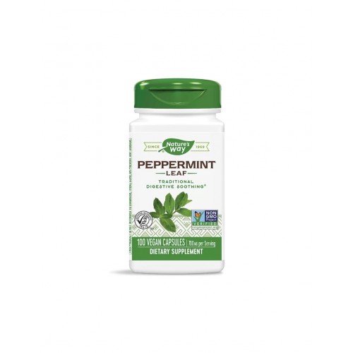 NATURE'S WAY PEPPERMINT LEAF / МЕНТА (ЛИСТ) 350МГ КАПС. Х100 NATURE'S WAY PEPPERMINT LEAF / МЕНТА (ЛИСТ) 350МГ КАПС. Х100