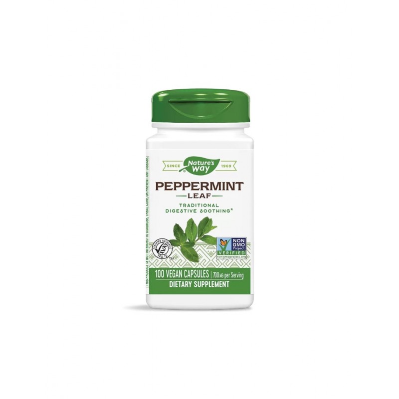 NATURE'S WAY PEPPERMINT LEAF / МЕНТА (ЛИСТ) 350МГ КАПС. Х100 NATURE'S WAY PEPPERMINT LEAF / МЕНТА (ЛИСТ) 350МГ КАПС. Х100