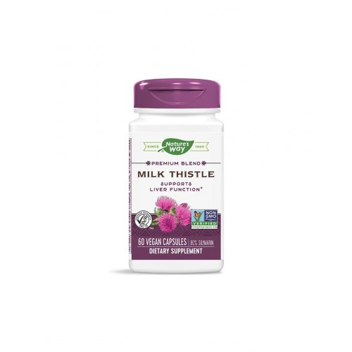 NATURE'S WAY PREMIUM BLEND MILK THISTLE / БЯЛ ТРЪН КАПС. Х60 NATURE'S WAY PREMIUM BLEND MILK THISTLE / БЯЛ ТРЪН КАПС. Х60