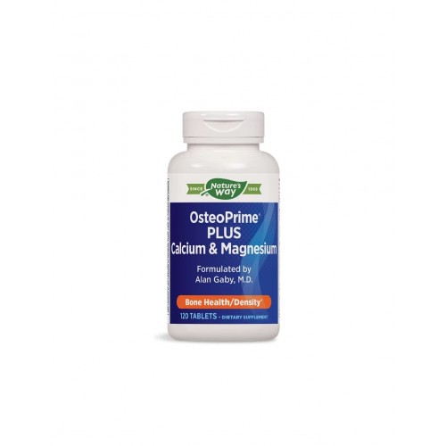 NATURE'S WAY OSTEO PRIME PLUS CALCIUM + MAGNEZIUM / ОСТЕО ПРИМ ПЛЮС КАЛЦИЙ + МАГНЕЗИЙ ТАБЛ. Х120 NATURE'S WAY OSTEO PRIME PLUS CALCIUM + MAGNEZIUM / ОСТЕО ПРИМ ПЛЮС КАЛЦИЙ + МАГНЕЗИЙ ТАБЛ. Х120