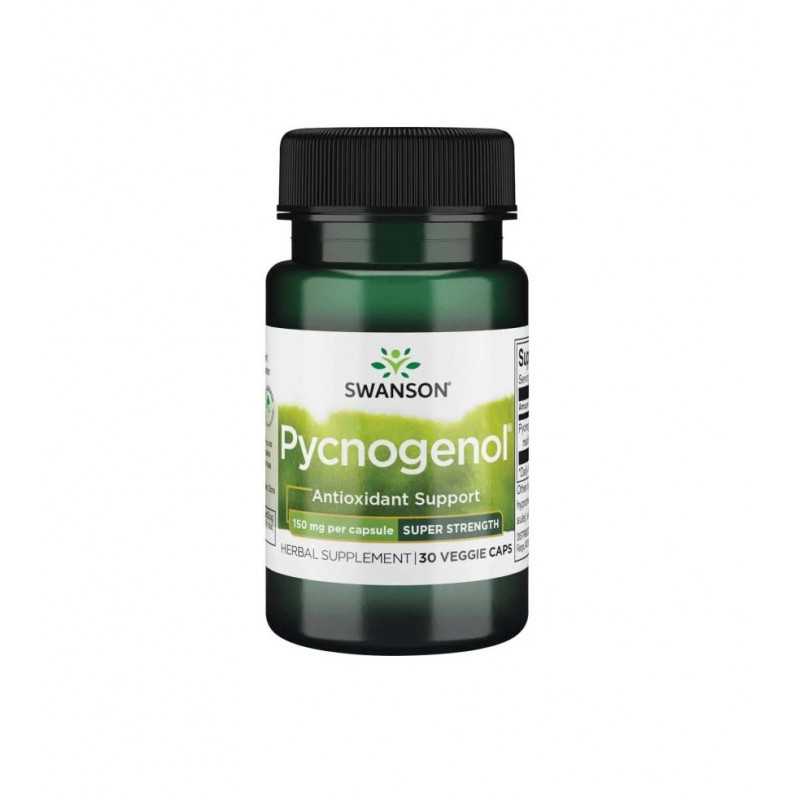 SWANSON PYCNOGENOL – SUPER STRENGTH / СУОНСЪН ПИКНОГЕНОЛ – СУПЕР СИЛА 150 МГ КАПС. Х 30 SWANSON PYCNOGENOL – SUPER STRENGTH / СУОНСЪН ПИКНОГЕНОЛ – СУПЕР СИЛА 150 МГ КАПС. Х 30