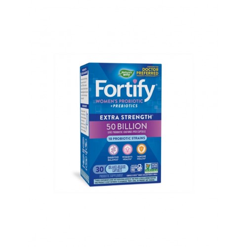 NATURE'S WAY OPTIMA WOMEN'S PROBIOTIC + PREBIOTIC / ПРОБИОТИК + ПРЕБИОТИК ЗА ЖЕНИ 50 МЛРД. АКТИВНИ ПРОБИОТИЦИ, 10 ЩАМА КАПС. Х30 NATURE'S WAY OPTIMA WOMEN'S PROBIOTIC + PREBIOTIC / ПРОБИОТИК + ПРЕБИОТИК ЗА ЖЕНИ 50 МЛРД. АКТИВНИ ПРОБИОТИЦИ, 10 ЩАМА КАПС. Х30