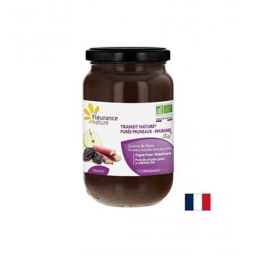FLEURANCE NATURE TRANSIT NATURE PUREE PRUNEAUX RHUBARBE BIO / ПЮРЕ ОТ СИНИ СЛИВИ С РЕВЕН И ЯБЪЛКОВИ ФИБРИ 290 ГР FLEURANCE NATURE TRANSIT NATURE PUREE PRUNEAUX RHUBARBE BIO / ПЮРЕ ОТ СИНИ СЛИВИ С РЕВЕН И ЯБЪЛКОВИ ФИБРИ 290 ГР