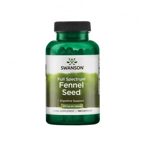 SWANSON FENNEL / СУОНСЪН РЕЗЕНЕ ДИВ КОПЪР 480 МГ КАПС. Х 100
