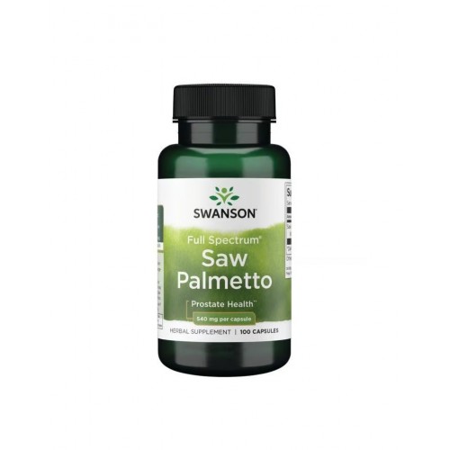 SWANSON FULL SPECTRUM SAW PALMETTO / СУОНСЪН ПЪЛЕН СПЕКТЪР САО ПАЛМЕТО 540 МГ КАПС. Х 100 SWANSON FULL SPECTRUM SAW PALMETTO / СУОНСЪН ПЪЛЕН СПЕКТЪР САО ПАЛМЕТО 540 МГ КАПС. Х 100