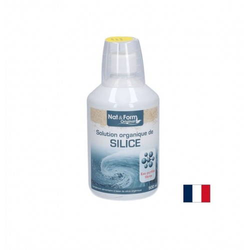 NAT&FORM SOLUTION ORGANIQUE DE SILICE / СИЛИЦИЙ КОСА, КОЖА, НОКТИ 20 МГ 500 МЛ NAT&FORM SOLUTION ORGANIQUE DE SILICE / СИЛИЦИЙ КОСА, КОЖА, НОКТИ 20 МГ 500 МЛ