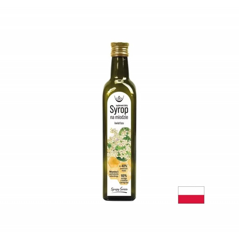 OLEOFARM SYROP NA MIODZIE KWIAT BZU / СИРОП ОТ БЪЗ (ЦВЯТ) И ПЧЕЛЕН МЕД ИМУНИТЕТ 250 МЛ