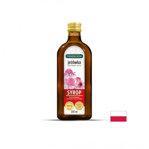 PREMIUM ROSA JEŻÓWKA SYROP / СИРОП ОТ ЕХИНАЦЕЯ ПРИ НАСТИНКА И ЗА СИЛЕН ИМУНИТЕТ 250 МЛ PREMIUM ROSA JEŻÓWKA SYROP / СИРОП ОТ ЕХИНАЦЕЯ ПРИ НАСТИНКА И ЗА СИЛЕН ИМУНИТЕТ 250 МЛ