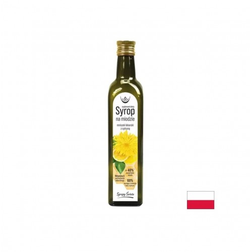 OLEOFARM SYROP NA MIODZIE MNISZEK LEKARSKI Z CYTRYNA / СИРОП ОТ ГЛУХАРЧЕ С МЕД И ЛИМОН ХРАНОСМИЛАНЕ И ЧЕРНОДРОБНА ФУНКЦИЯ 250 МЛ