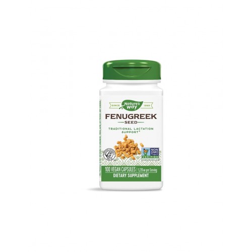 NATURE'S WAY FENUGREEK SEED / СМИНДУХ (СЕМЕНА) 610МГ КАПС. Х100 NATURE'S WAY FENUGREEK SEED / СМИНДУХ (СЕМЕНА) 610МГ КАПС. Х100
