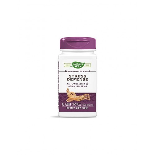 NATURE'S WAY PREMIUM BLEND STRESS DEFENSE / ПРЕМИУМ АНТИСТРЕС ФОРМУЛА ЗА ДОБРО НАСТРОЕНИЕ КАПС. Х30 NATURE'S WAY PREMIUM BLEND STRESS DEFENSE / ПРЕМИУМ АНТИСТРЕС ФОРМУЛА ЗА ДОБРО НАСТРОЕНИЕ КАПС. Х30