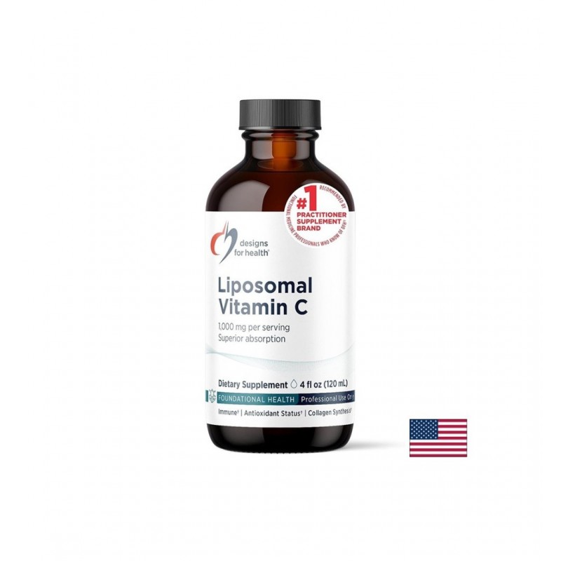 DESIGNS FOR HEALTH LIPOSOMAL VITAMIN C / ВИТАМИН C (ЛИПОЗОМЕН) СИЛЕН ИМУНИТЕТ И ЗАЩИТА ОТ ВИРУСИ 1000 МГ 120 МЛ DESIGNS FOR HEALTH LIPOSOMAL VITAMIN C / ВИТАМИН C (ЛИПОЗОМЕН) СИЛЕН ИМУНИТЕТ И ЗАЩИТА ОТ ВИРУСИ 1000 МГ 120 МЛ
