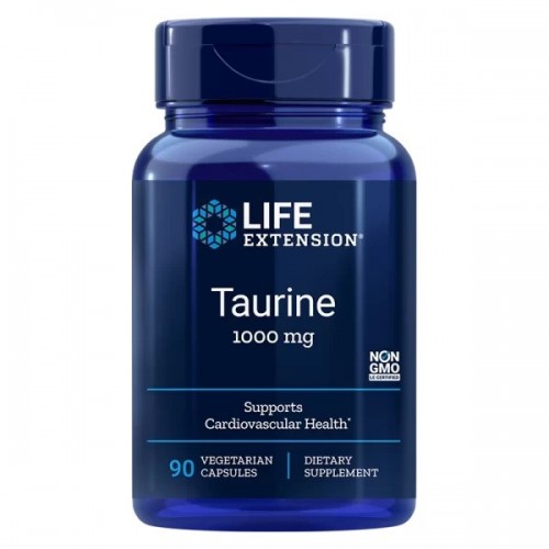 LIFE EXTENSION / TAURINE / ТАУРИН 1000МГ КАПС. X90 LIFE EXTENSION / TAURINE / ТАУРИН 1000МГ КАПС. X90
