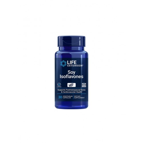 LIFE EXTENSION / SOY LSOFLAVONES / СОЯ ИЗОФЛАВОНИ КАПС. X30 LIFE EXTENSION / SOY LSOFLAVONES / СОЯ ИЗОФЛАВОНИ КАПС. X30