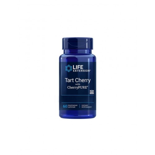 LIFE EXTENSION / TART CHERRY WITH CHERRY PURE / ЕКСТРАКТ ОТ ВИШНА КАПС. X60 LIFE EXTENSION / TART CHERRY WITH CHERRY PURE / ЕКСТРАКТ ОТ ВИШНА КАПС. X60